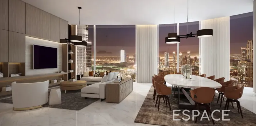 Квартира в IL PRIMO в Даунтаун Дубай (Даунтаун Бурдж Дубай), Дубай, 4 спальни, 481м², № 62941