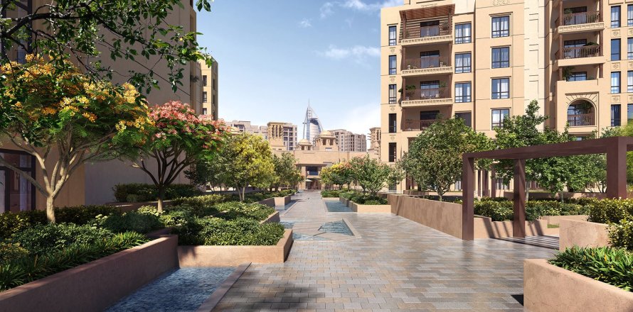 Квартира в Madinat Jumeirah Living, Умм-Сукейм, Дубай, 4 спальни, 220.67м², № 1214