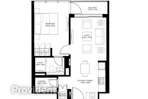 Appartement à Mohammed Bin Rashid City, Dubai, 1 chambre, 52.5 m², № 2964 - photo 11