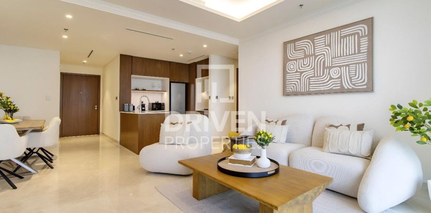 Квартира в EMAAR Beachfront, Dubai Harbour, Дубай, 1 спальня, 81м², № 66442