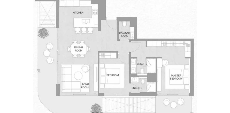 Apartment in Soma Residences in Dubai 2 bedrooms, 125.7 sq.m. № 114941