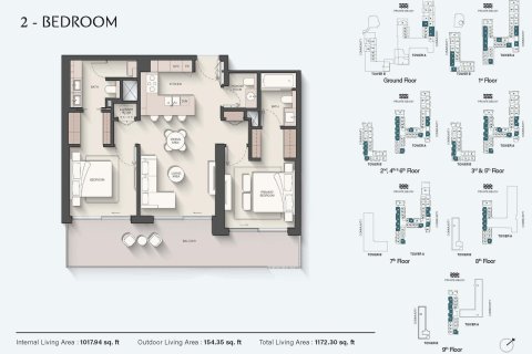 Appartement à Dubai, 1 chambre, 76 m², № 103423 - photo 17