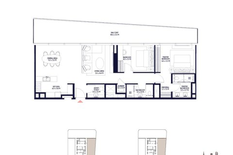 Apartment in Downtown Dubai (Downtown Burj Dubai), Dubai 1 bedroom, 73 sq.m. № 103419 - photo 23
