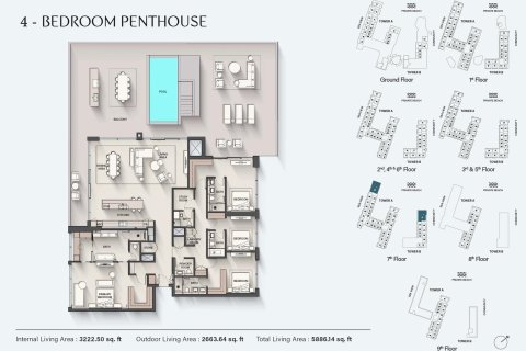 Apartment in Dubai 1 bedroom, 45 sq.m. № 103422 - photo 2