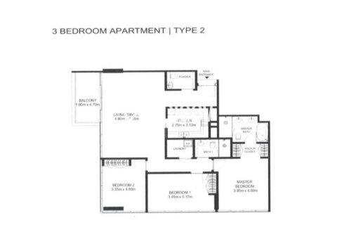 Apartment in Dubai 3 bedrooms, 158.03 sq.m. № 124620 - photo 3