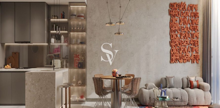 Квартира в Downtown Jebel Ali, Дубай, 1 спальня, 58м², № 114565