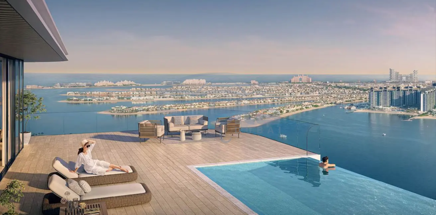 Квартира в EMAAR Beachfront, Dubai Harbour, Дубай, 1 спальня, 68.8м², № 7720