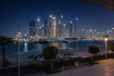 Apartamento en Dubai Marina, Dubai, 3 dormitorios, 184 m², № 123859