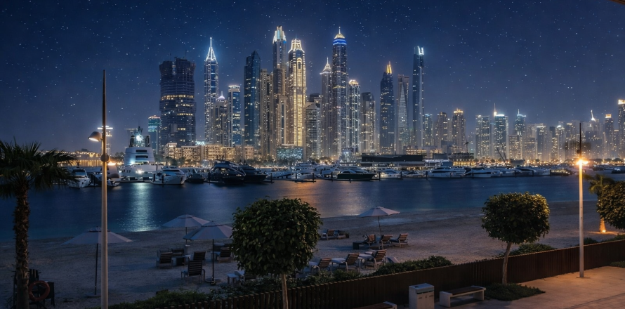 Apartamento en Dubai Marina, Dubai, 3 dormitorios, 184 m², № 123859