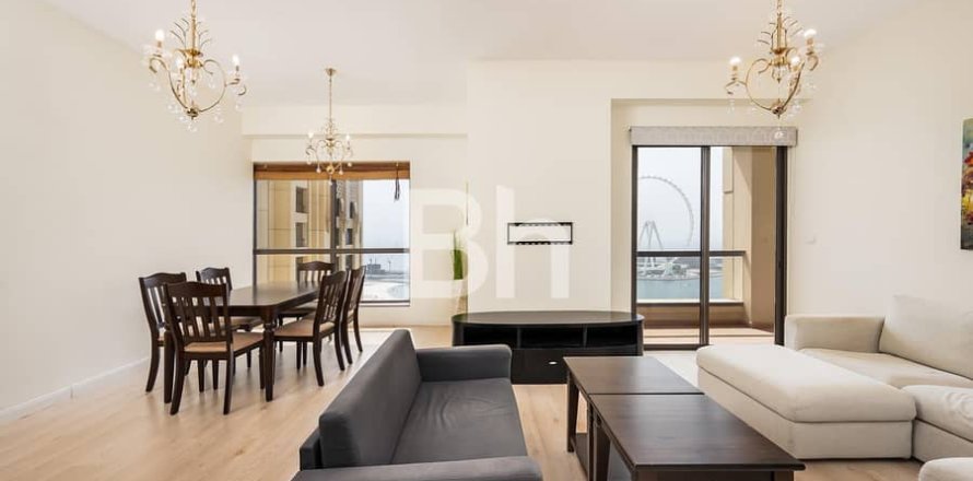 Appartement à Jumeirah Beach Residence, Dubai, 2 chambres, 115 m², № 56898
