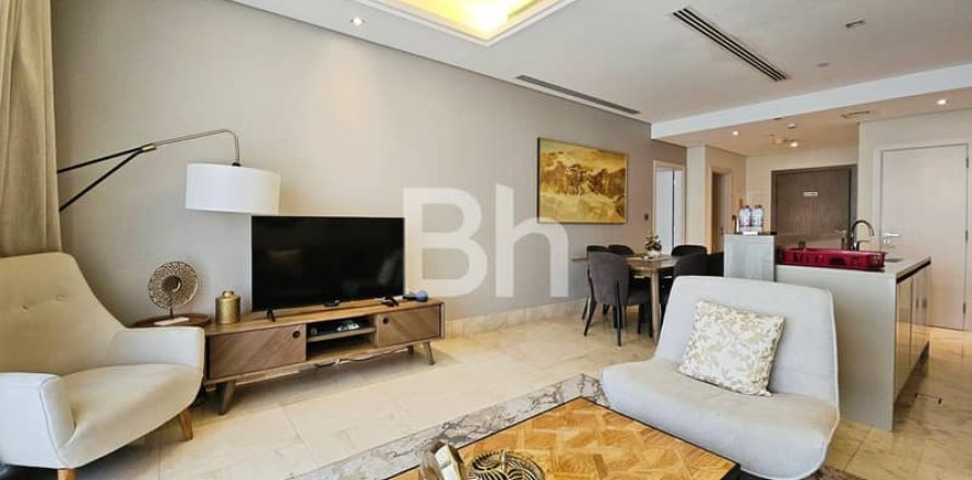 Квартира в Пальме Джумейре, Дубай, 2 спальни, 124м², № 56895