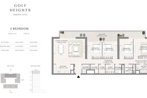 Apartamento en Dubai, 1 dormitorio, 70 m², № 103691 - foto 9