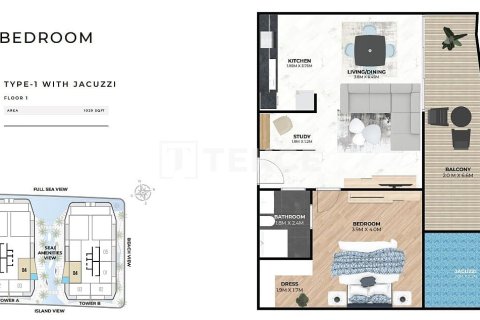 Duplex in Dubai 4 bedrooms, 304 sq.m. № 83415 - photo 16