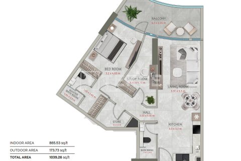 Купить квартиру в Falcon City of Wonders, Дубай: 2 спальни, 108м², № 104643 - фото 10