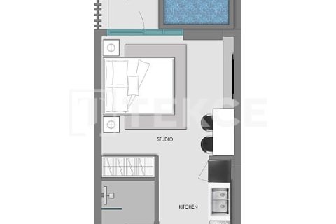 Apartment in Arjan, Dubai 2 bedrooms, 122 sq.m. № 70772 - photo 10