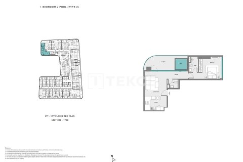 Apartment in Dubai Land, Dubai 2 bedrooms, 120 sq.m. № 70774 - photo 24