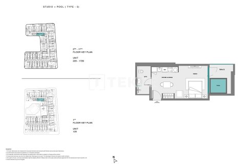 Appartement à Dubai Land, Dubai, 1 chambre, 78 m², № 70773 - photo 17