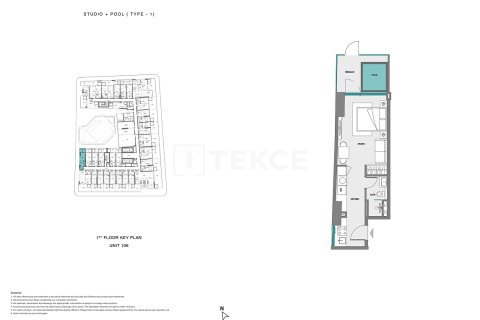 Appartement à Dubai Land, Dubai, 1 chambre, 78 m², № 70773 - photo 13