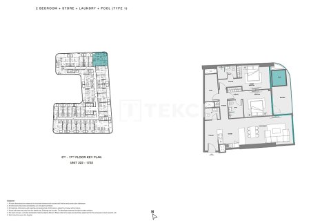 Appartement à Dubai Land, Dubai, 1 chambre, 78 m², № 70773 - photo 26