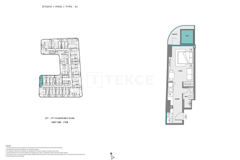 Appartement à Dubai Land, Dubai, 1 chambre, 78 m², № 70773 - photo 18