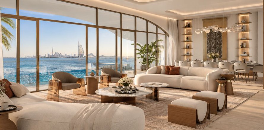 Appartement à Palm Jumeirah, Dubai, 2 chambres, 174 m², № 139513
