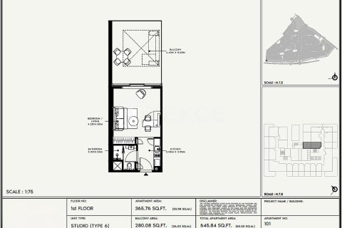Купить квартиру в Дубае: 2 спальни, 116м², № 90786 - фото 11