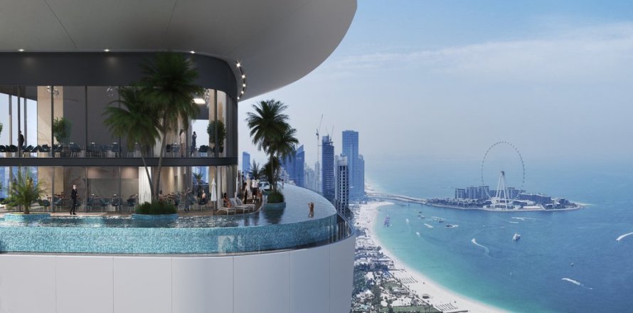Apartamento en Dubai Harbour, Dubai, 2 dormitorios, 136.9 m², № 7185