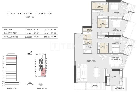 Duplex in Dubai 3 bedrooms, 375 sq.m. № 141172 - photo 12