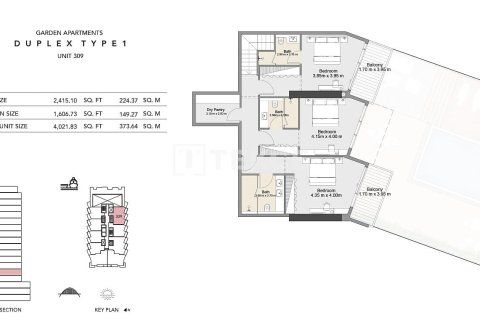 Duplex in Dubai 3 bedrooms, 375 sq.m. № 141172 - photo 13