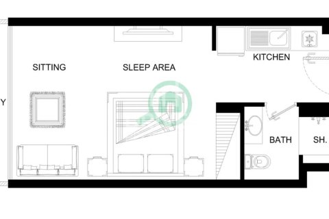 Appartement à Meydan, Dubai, studio, 38 m², № 19733 - photo 12
