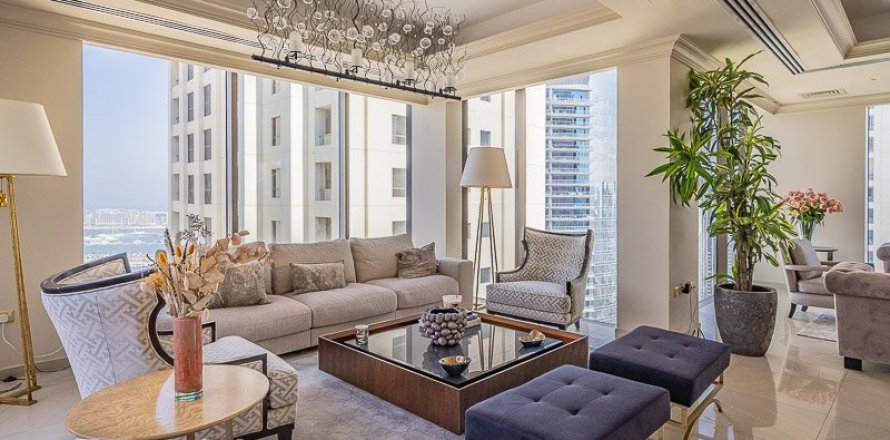 Duplex à Jumeirah Beach Residence, Dubai, 4 chambres, № 2422