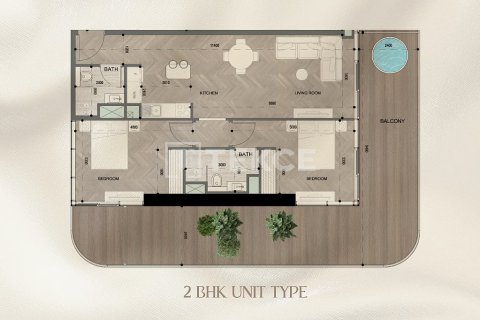 Appartement à Dubai Land, Dubai, 1 chambre, 82 m², № 72409 - photo 15