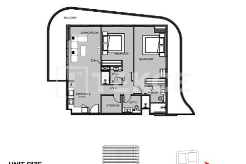 Appartement à Dubai Land, Dubai, 2 chambres, 137 m², № 72406 - photo 20