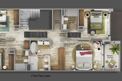 Villa in Jumeirah Park, Dubai 4 bedrooms, 187.7 sq.m. № 69387 - photo 2