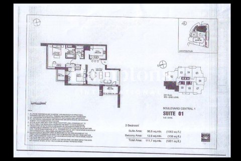 شقة في وسط مدينة دبي, دبي 2 غرف نوم, 108.00902780 م² رقم 102415 - صورة 10