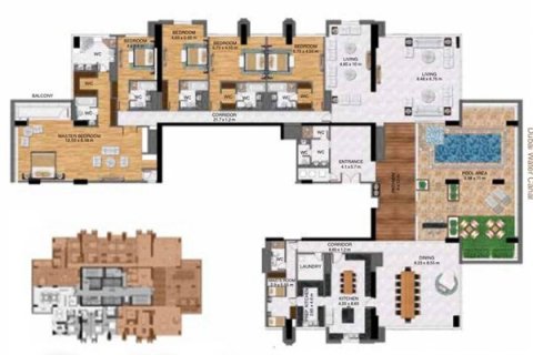Купить пентхаус в Бизнес-Бэе, Дубай: 5 спален, 878.9м², № 1648 - фото 19