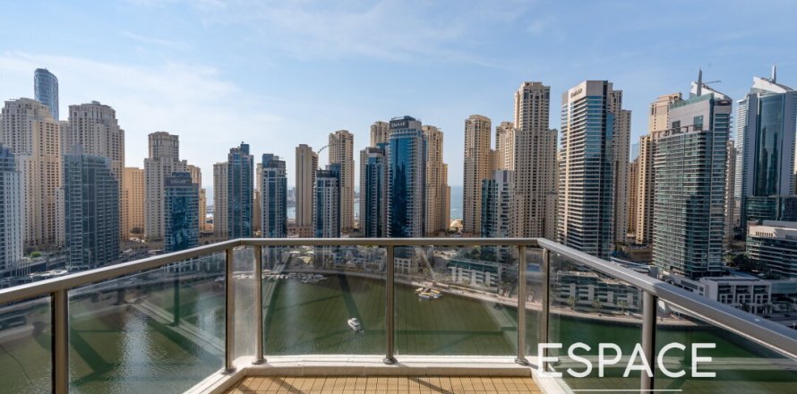 Квартира в Дубай Марине, Дубай, 2 спальни, 147м², № 61704