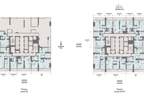 Appartement à Business Bay, Dubai, 49.1 m², № 23041 - photo 6