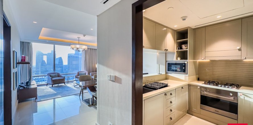 Квартира в Даунтаун Дубай (Даунтаун Бурдж Дубай), Дубай, 1 спальня, 78м², № 7276