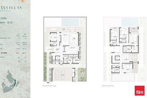 Villa en Dubai, 4 dormitorios, 661.3 m², № 58934 - foto 11