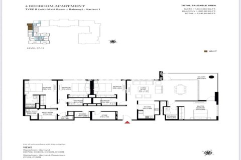 Снять в аренду квартиру в Мохаммед Бин Рашид Сити, Дубай: 4 спальни, 200.76338300м², № 63739 - фото 2