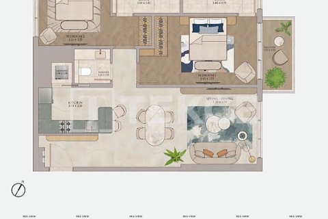 Apartment in Dubai 2 bedrooms, 98 sq.m. № 102399 - photo 15