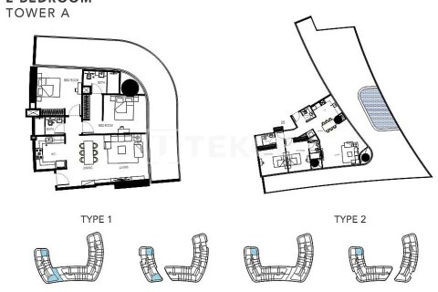 Apartment in Dubai 2 bedrooms, 144 sq.m. № 5232 - photo 11