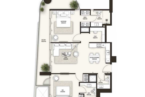 Apartment in Jumeirah Village Triangle, Dubai studio, 41 sq.m. № 92512 - photo 6