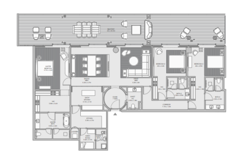 Apartment in Palm Jumeirah, Dubai 2 bedrooms, 248 sq.m. № 92505 - photo 6