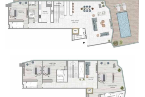 Apartment in Dubai Marina, Dubai 2 bedrooms, 189 sq.m. № 92507 - photo 10