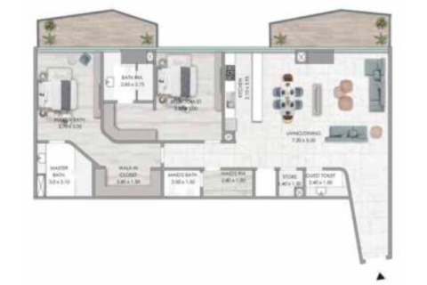 Apartment in Dubai Marina, Dubai 2 bedrooms, 189 sq.m. № 92507 - photo 5