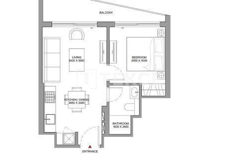 Apartment in Jumeirah Lake Towers, Dubai 2 bedrooms, 79 sq.m. № 48072 - photo 13