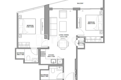 Apartment in Jumeirah Lake Towers, Dubai 2 bedrooms, 79 sq.m. № 48072 - photo 14