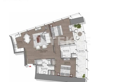 Apartment in Business Bay, Dubai 3 bedrooms, 179 sq.m. № 5135 - photo 22